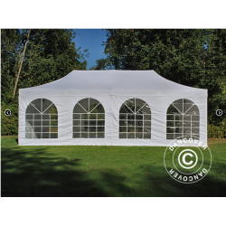 FleXtents Steel 4x8m inkl 4st sidovggar