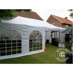 FleXtents Steel 4x8m inkl 4st sidovggar