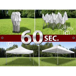 FleXtents Steel 4x8m inkl 4st sidovggar