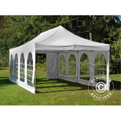 FleXtents Steel 4x8m inkl 4st sidovggar