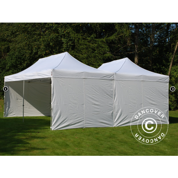 FleXtents Steel 6x6m inkl 8st sidovggar