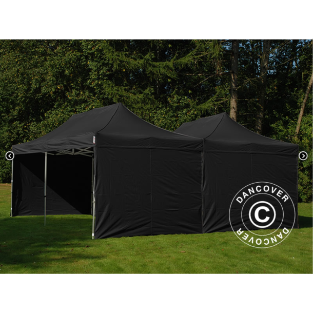 FleXtents Steel 6x6m inkl 8st sidovggar