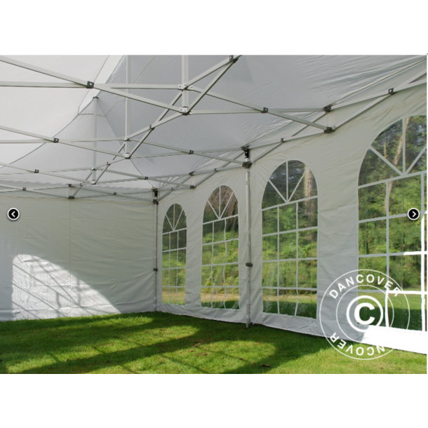 FleXtents Steel 6x6m inkl 8st sidovggar