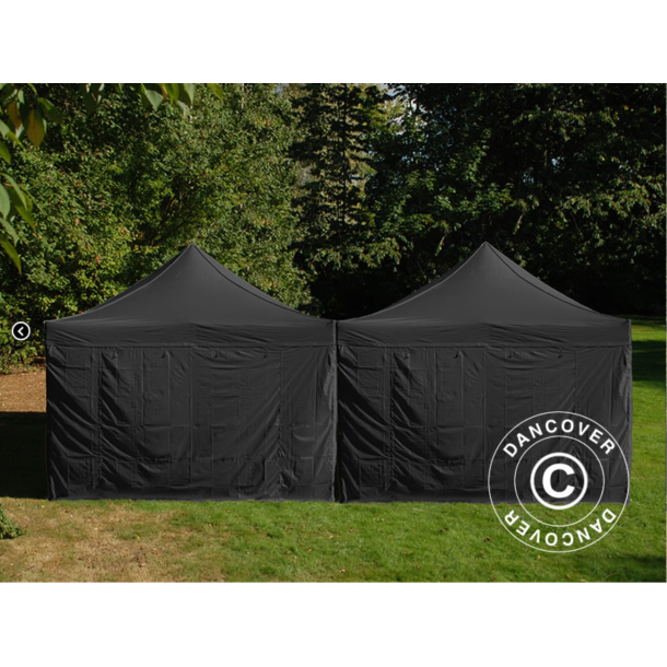 FleXtents Steel 6x6m inkl 8st sidovggar