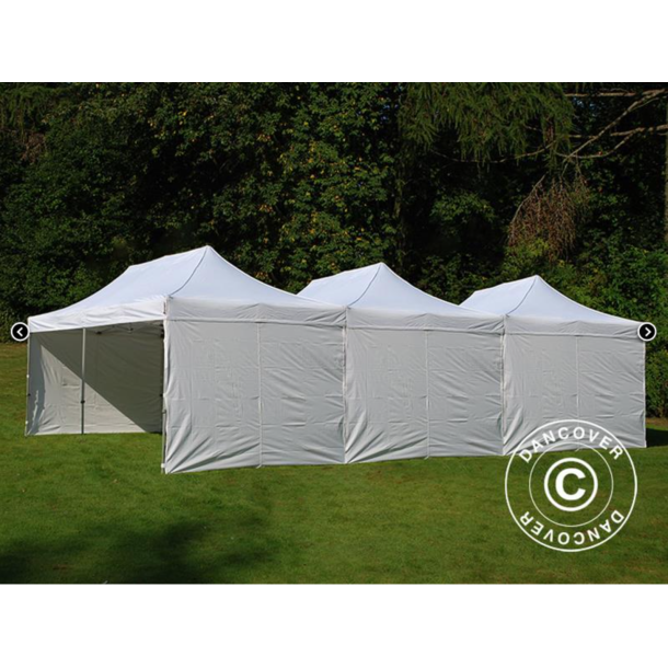 FleXtents Steel 8x12m inkl sidovggar