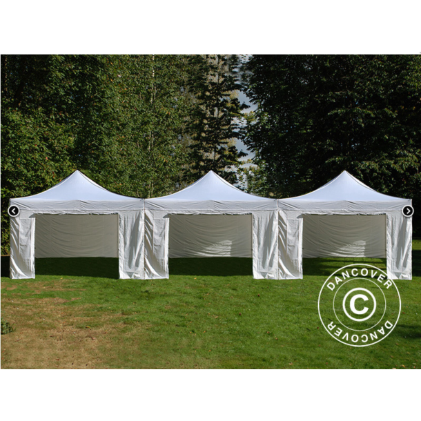 FleXtents Steel 8x12m inkl sidovggar