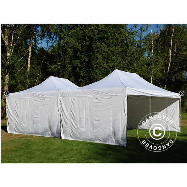 FleXtents Steel 8x6m inkl 8st sidovggar