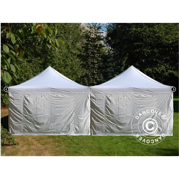 FleXtents Steel 8x6m inkl 8st sidovggar