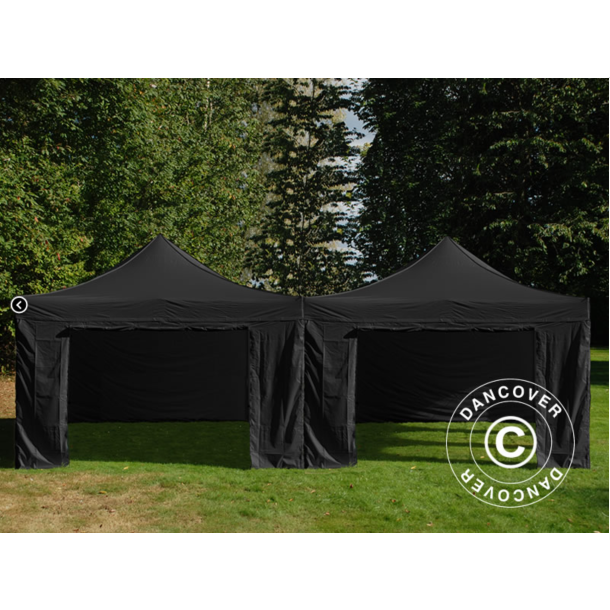 FleXtents Steel 8x6m inkl 8st sidovggar