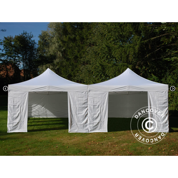 FleXtents Steel 8x8m inkl 8st sidovggar