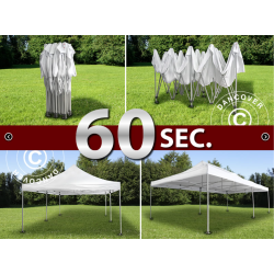 FleXtents Steel 8x8m inkl 8st sidovggar