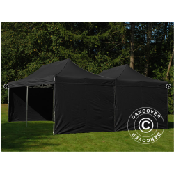 FleXtents Steel 8x8m inkl 8st sidovggar