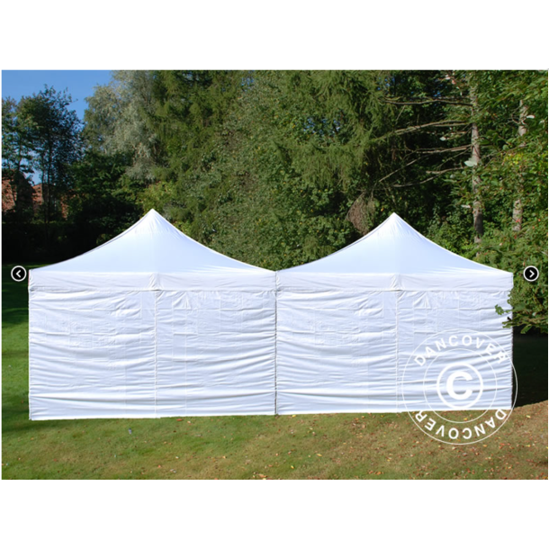 FleXtents Steel 8x8m inkl 8st sidovggar