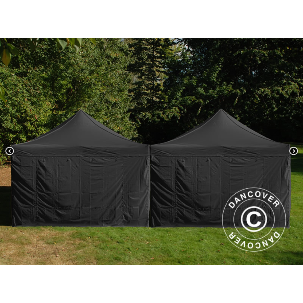 FleXtents Steel 8x8m inkl 8st sidovggar