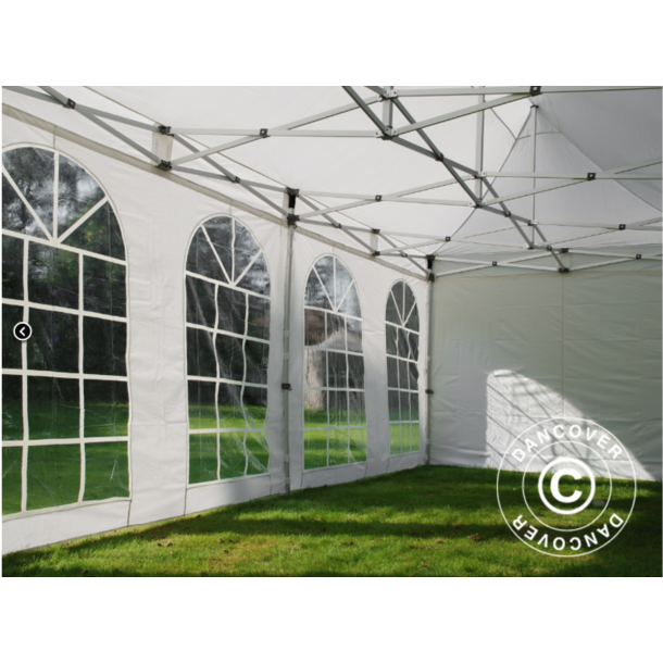 FleXtents Steel 8x8m inkl 8st sidovggar