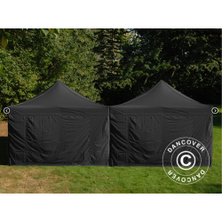 FleXtents Steel 8x8m inkl 8st sidovggar