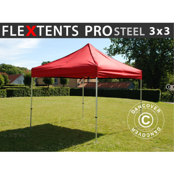 FleXtents PRO Steel 3x3m