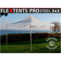 FleXtents PRO Steel 3x3m