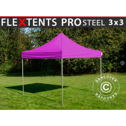 FleXtents PRO Steel 3x3m