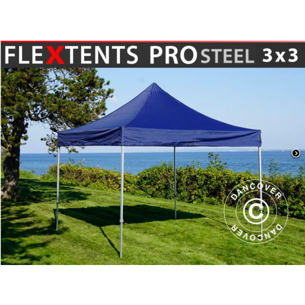 FleXtents PRO Steel 3x3m
