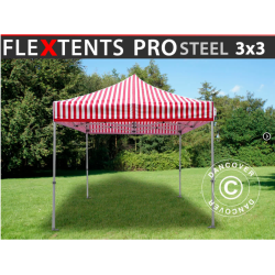 FleXtents PRO Steel 3x3m