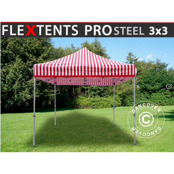 FleXtents PRO Steel 3x3m