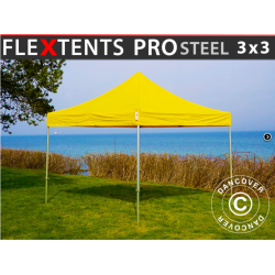 FleXtents PRO Steel 3x3m