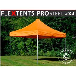 FleXtents PRO Steel 3x3m
