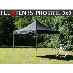 FleXtents PRO Steel 3x3m