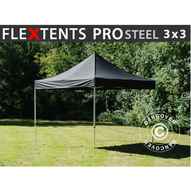 FleXtents PRO Steel 3x3m