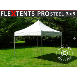 FleXtents PRO Steel 3x3m