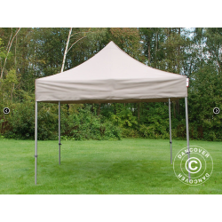 FleXtents PRO Steel 3x3m