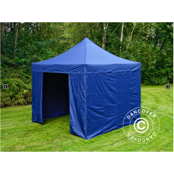 FleXtents PRO Steel 3x3m inkl 4st sidovggar