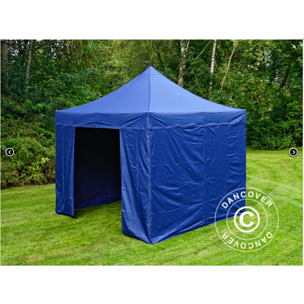 FleXtents PRO Steel 3x3m inkl 4st sidovggar