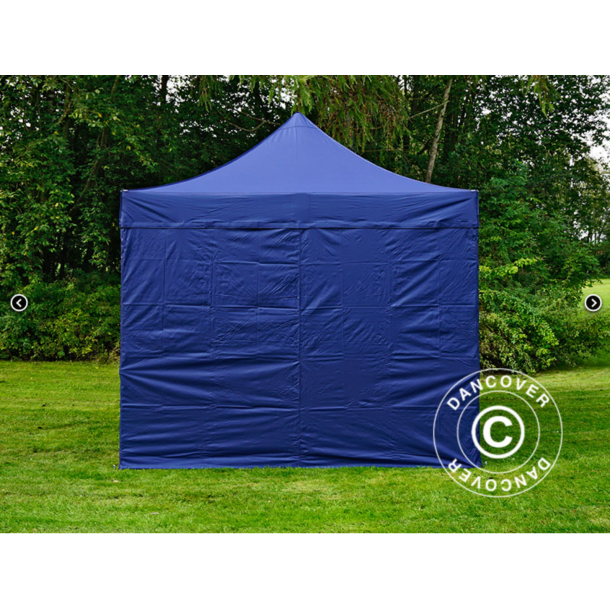 FleXtents PRO Steel 3x3m inkl 4st sidovggar