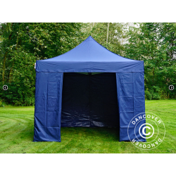 FleXtents PRO Steel 3x3m inkl 4st sidovggar