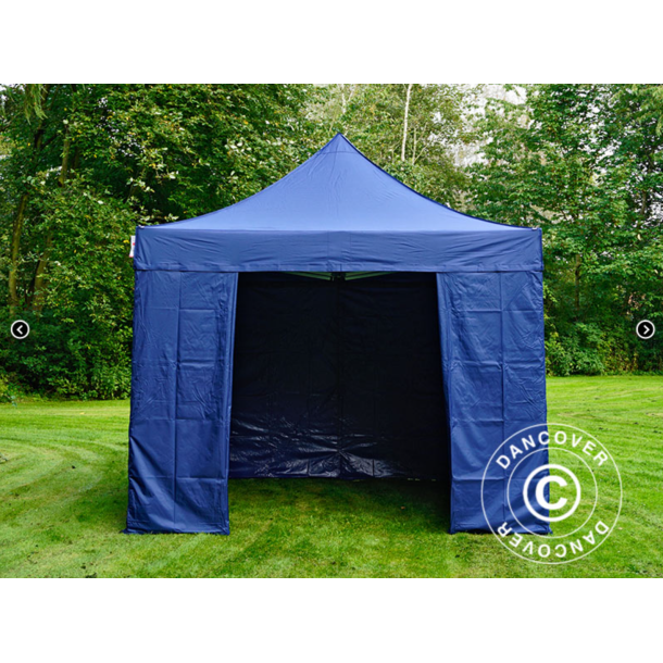 FleXtents PRO Steel 3x3m inkl 4st sidovggar