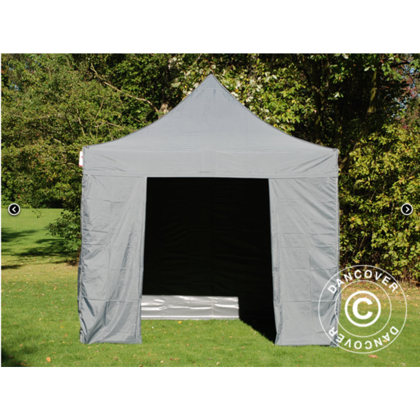 FleXtents PRO Steel 3x3m inkl 4st sidovggar