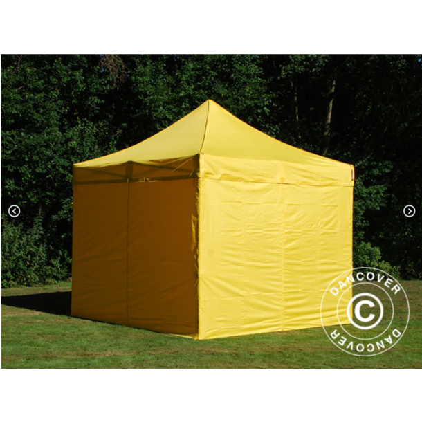 FleXtents PRO Steel 3x3m inkl 4st sidovggar