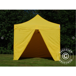 FleXtents PRO Steel 3x3m inkl 4st sidovggar