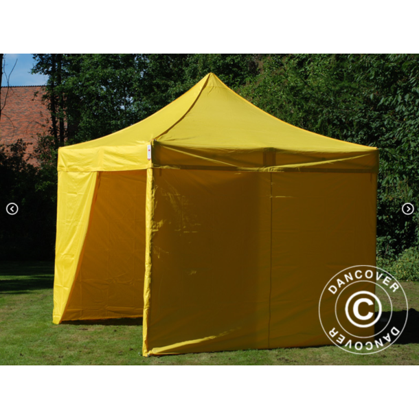 FleXtents PRO Steel 3x3m inkl 4st sidovggar