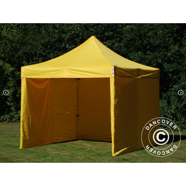 FleXtents PRO Steel 3x3m inkl 4st sidovggar