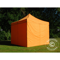 FleXtents PRO Steel 3x3m inkl 4st sidovggar