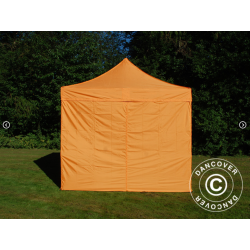 FleXtents PRO Steel 3x3m inkl 4st sidovggar