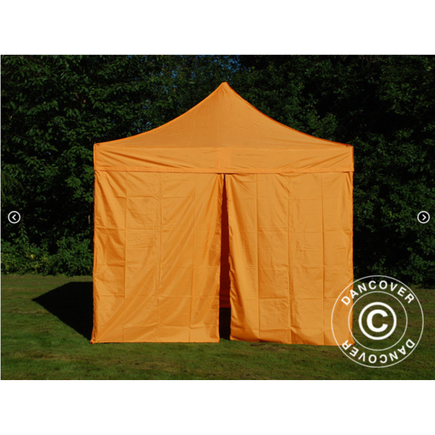 FleXtents PRO Steel 3x3m inkl 4st sidovggar