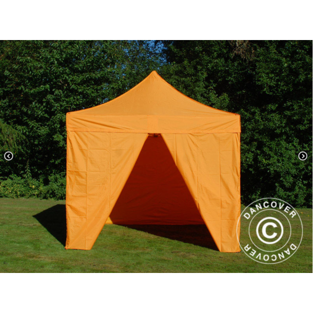 FleXtents PRO Steel 3x3m inkl 4st sidovggar