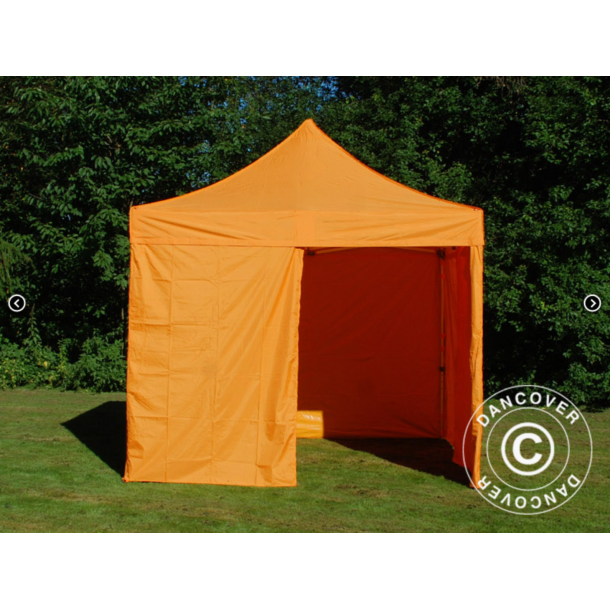 FleXtents PRO Steel 3x3m inkl 4st sidovggar