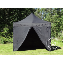 FleXtents PRO Steel 3x3m inkl 4st sidovggar