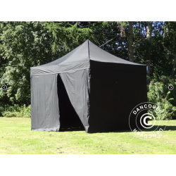 FleXtents PRO Steel 3x3m inkl 4st sidovggar