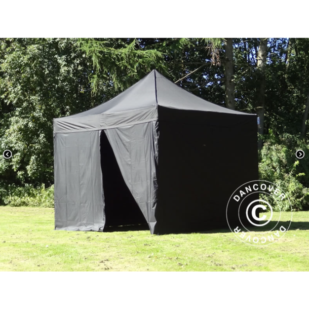 FleXtents PRO Steel 3x3m inkl 4st sidovggar